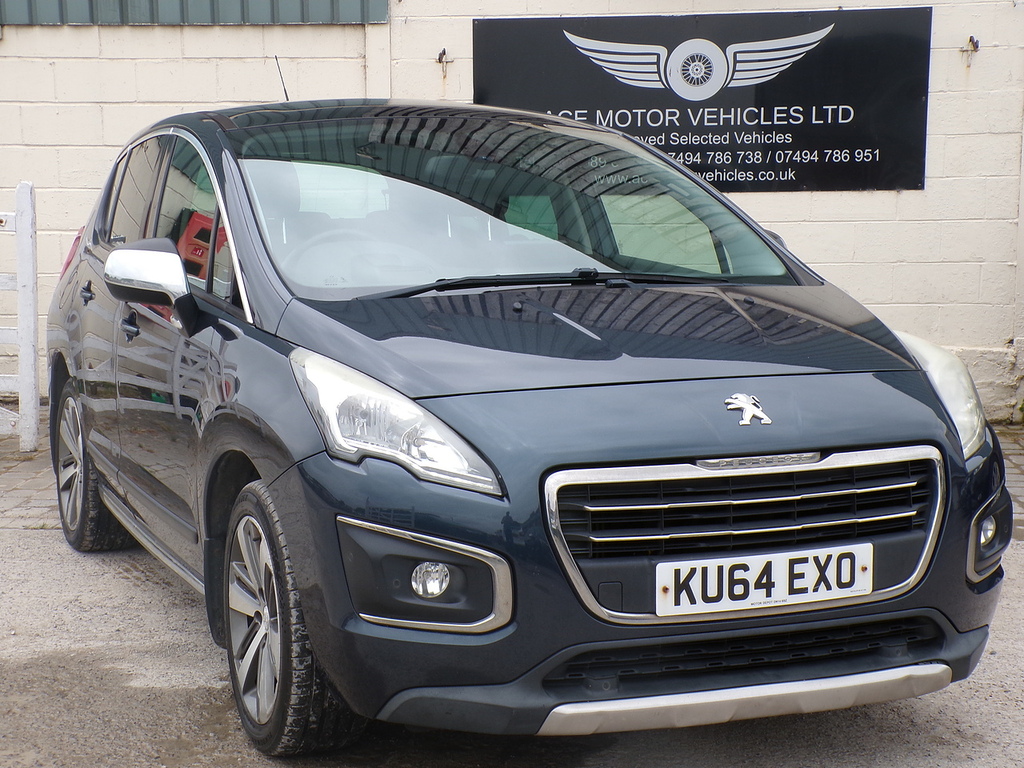 Peugeot 3008 Hdi Allure KU64EXO Blue #2