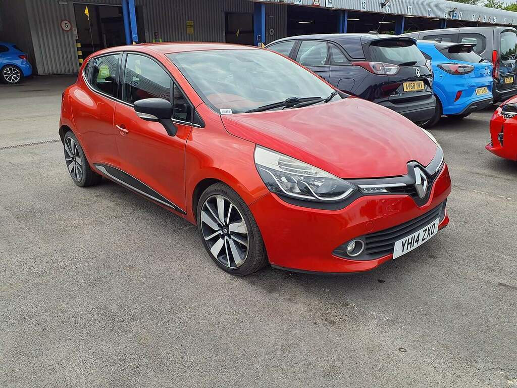 Renault Clio Dci Dynamique S Medianav YH14ZXO Red