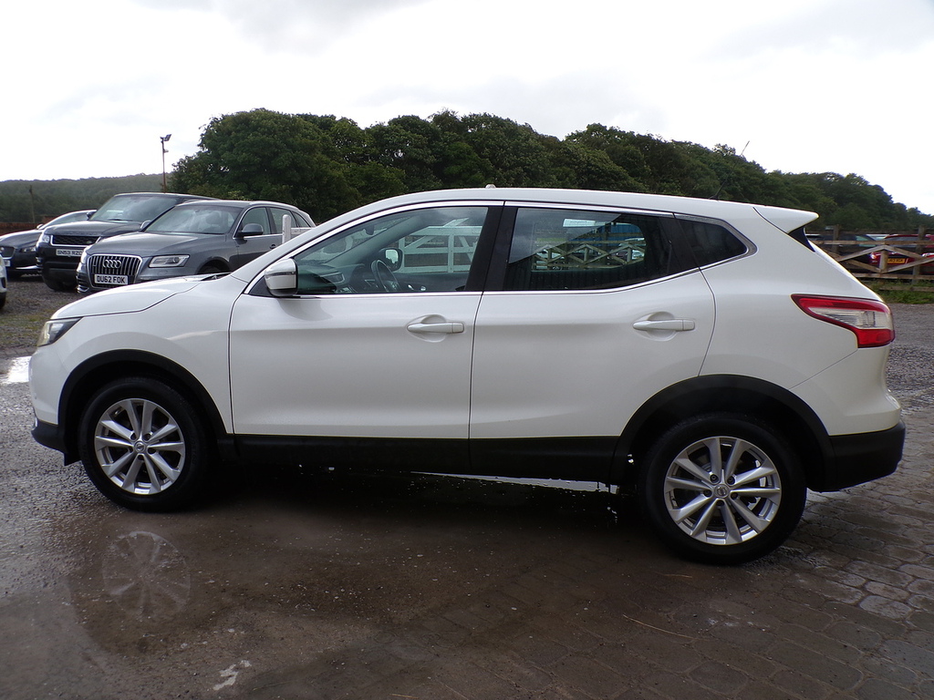 Nissan Qashqai Dci Acenta PX64ZPY White #6