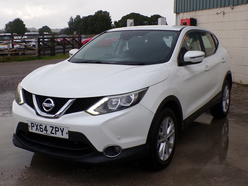 Nissan Qashqai Dci Acenta PX64ZPY White #4