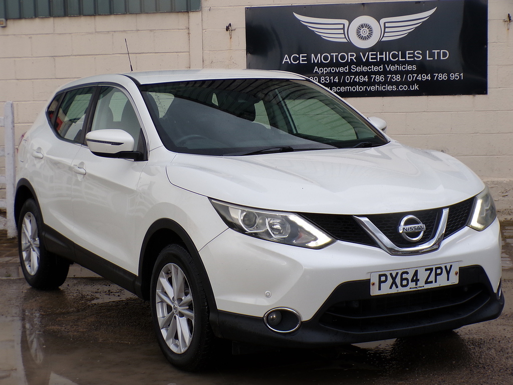 Nissan Qashqai Dci Acenta White