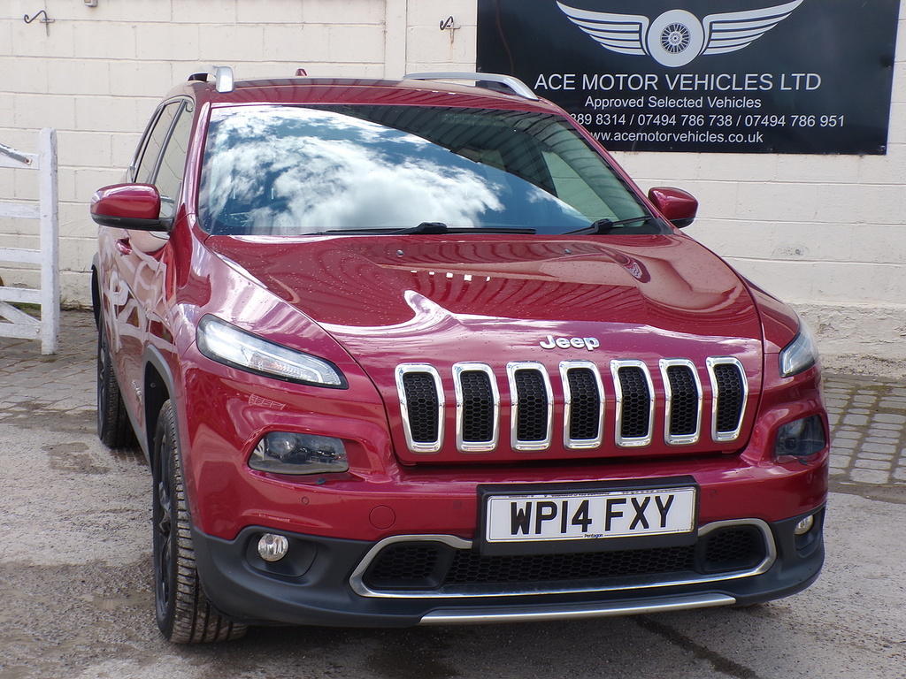 Jeep Cherokee Crd Limited Red #2