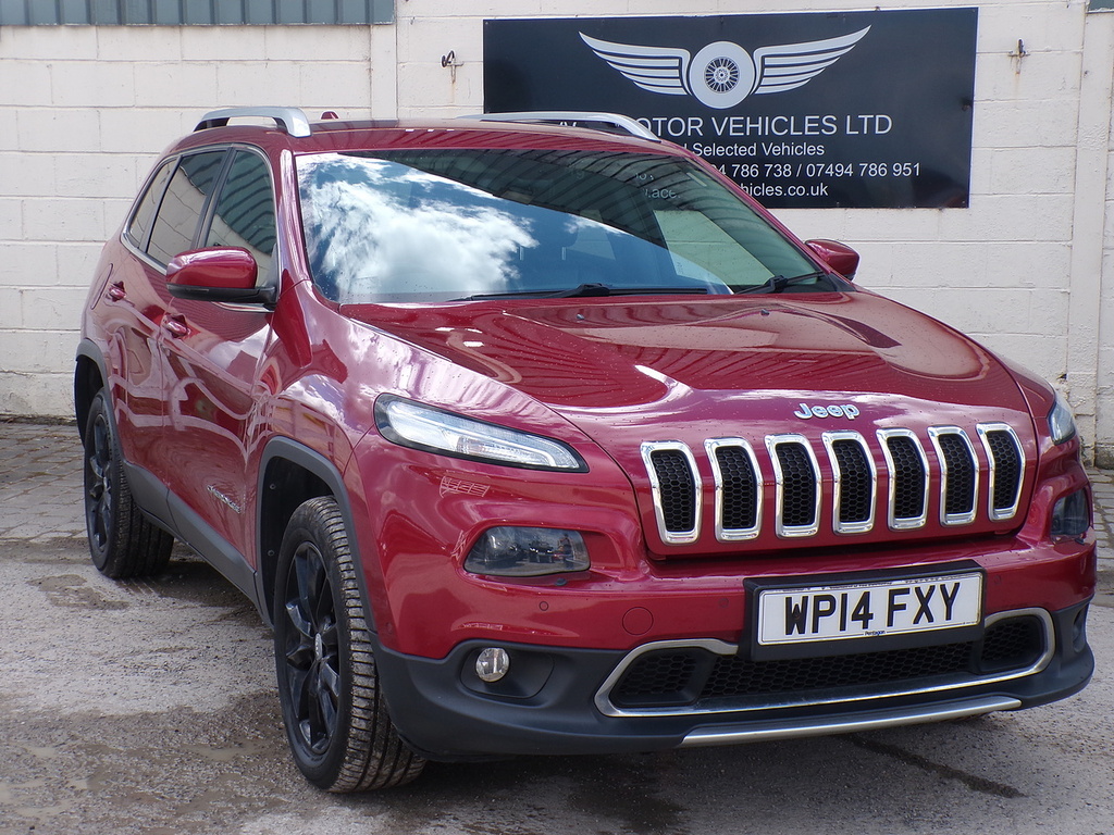 Jeep Cherokee Crd Limited Red