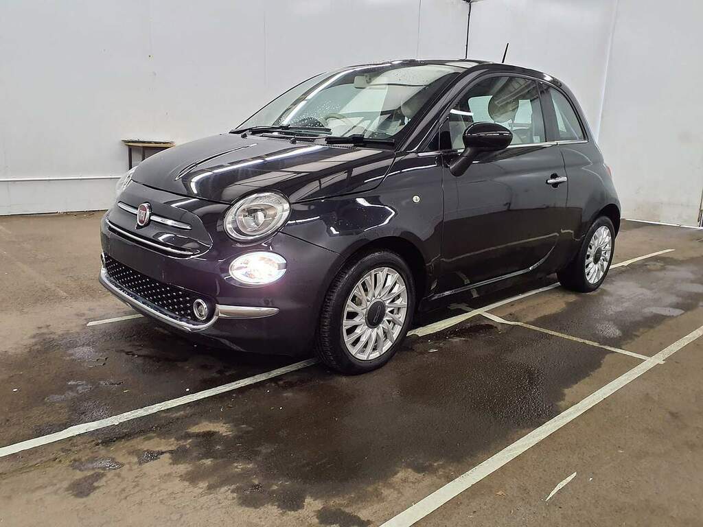 Fiat 500 Lounge Black #3