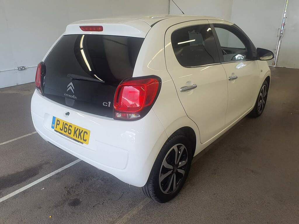 Citroen C1 Puretech Flair White #6