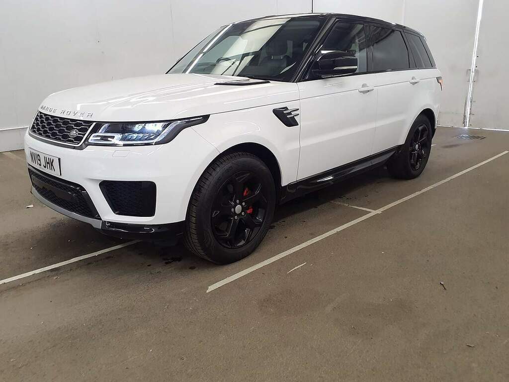 Land Rover Range Rover Sport Sd V6 Hse White #3