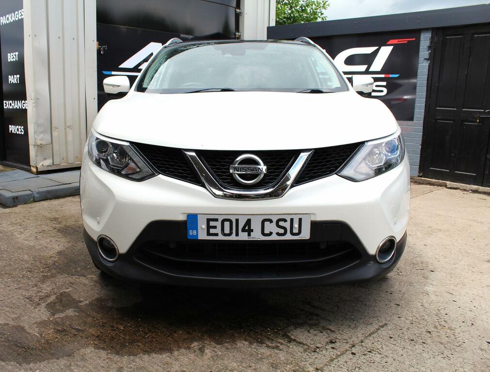 Nissan Qashqai 1.5 Dci Tekna Suv White