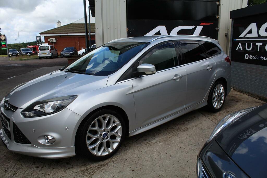 Ford Focus 1.6 Tdci Zetec S Estate Silver #5