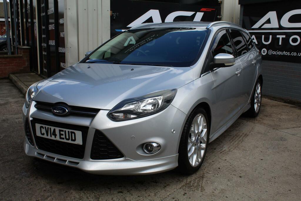 Ford Focus 1.6 Tdci Zetec S Estate Silver #3