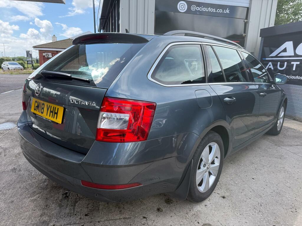 Skoda Octavia 1.6 Tdi Se Technology Estate Grey #4