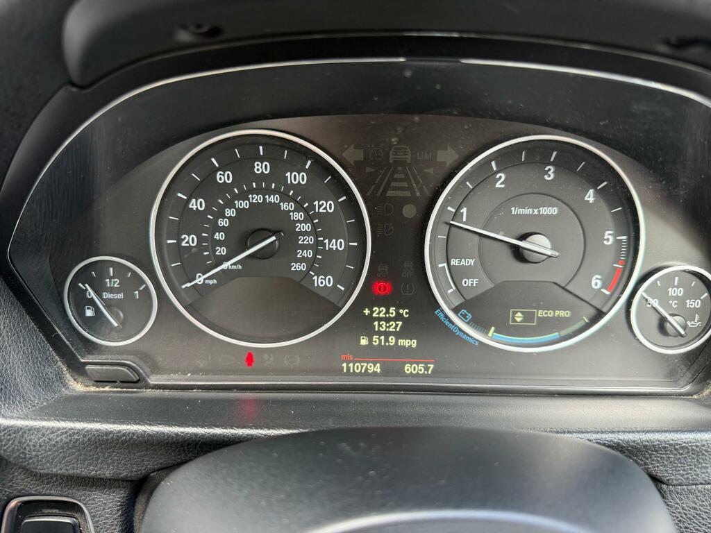 BMW 3 Series 2.0 318D M Sport 141 Bhp Black #23