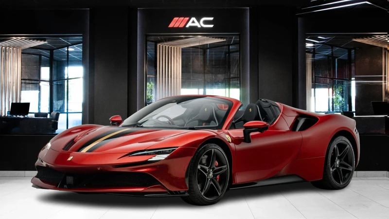 Ferrari Sf90 Spider 4.0T V8 7.9Kwh Convertible Plug-in Hybr Grey #1