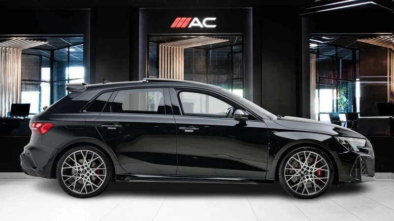 Audi RS3 Rs 3 Sportback Carbon Black 400 Ps S Tronic Green #4