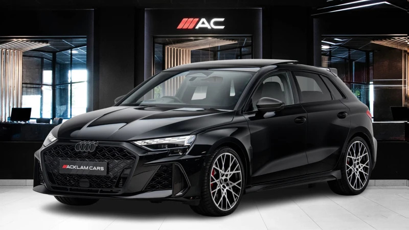 Audi RS3 Rs 3 Sportback Carbon Black 400 Ps S Tronic Green #1