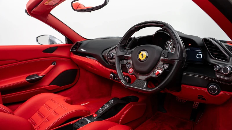 Ferrari 488 Spider F1 Dct Grey #7