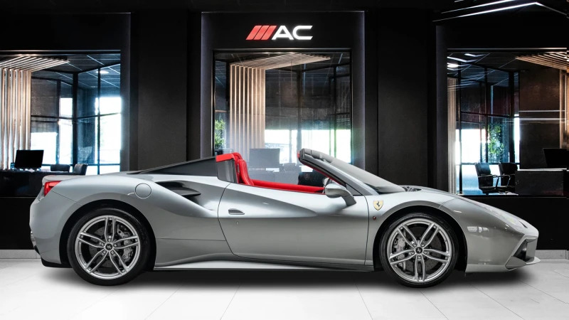 Ferrari 488 Spider F1 Dct Grey #5