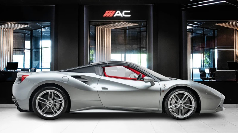Ferrari 488 Spider F1 Dct Grey #3