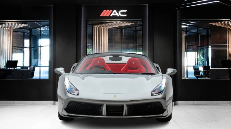 Ferrari 488 Spider F1 Dct Grey #2