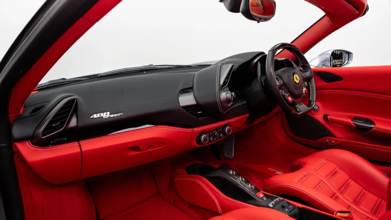 Ferrari 488 Spider F1 Dct Grey #9