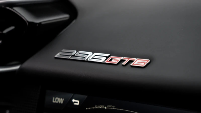 Ferrari 296 GTB 3L Null Black #30
