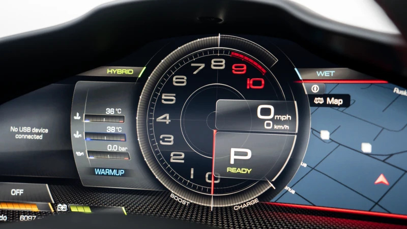 Ferrari 296 GTB 3L Null Black #23