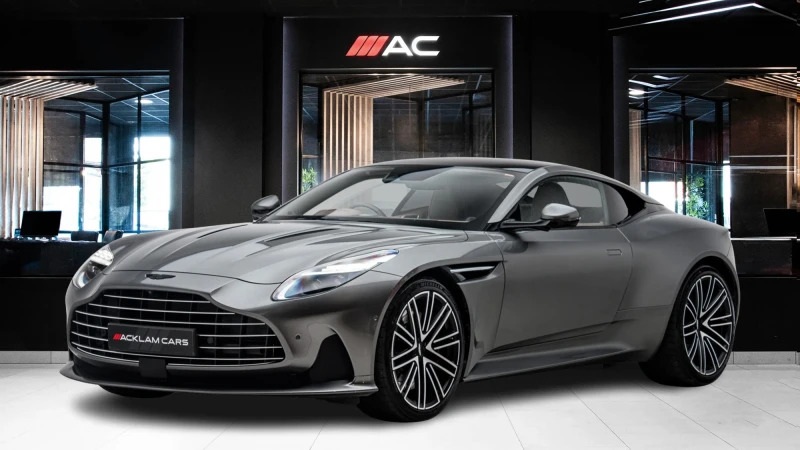 Aston Martin DB12 Coupe 4.0 V8 Euro 6 Ss 202474 Silver #1
