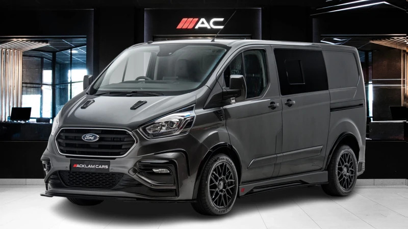Ford Transit Custom 2.0 300 Limited Pv Ecoblue 129 Bhp Black #1