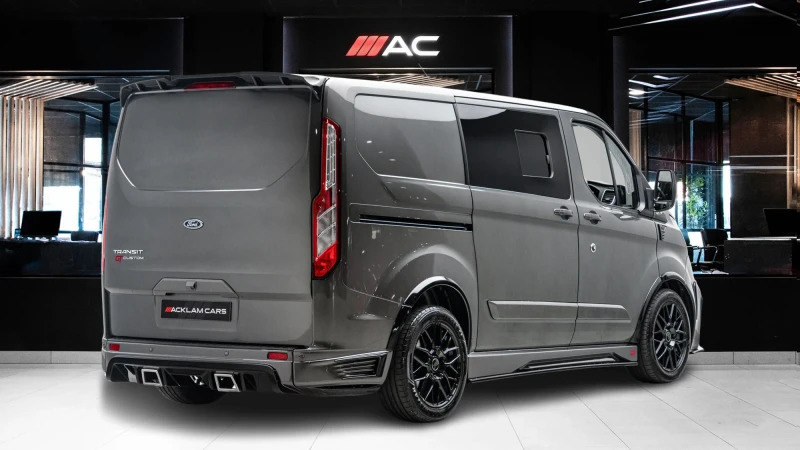Ford Transit Custom 2.0 300 Limited Pv Ecoblue 129 Bhp Black #4