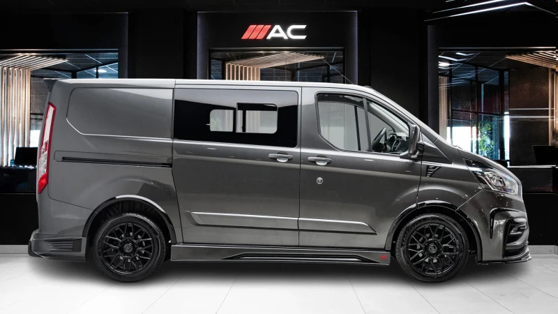 Ford Transit Custom 2.0 300 Limited Pv Ecoblue 129 Bhp Black #3