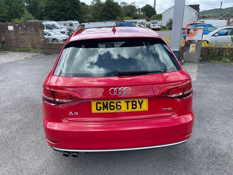 Audi A3 Tfsi Sport Red #6