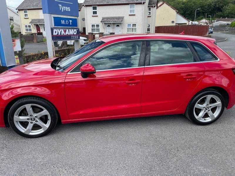 Audi A3 Tfsi Sport Red #4