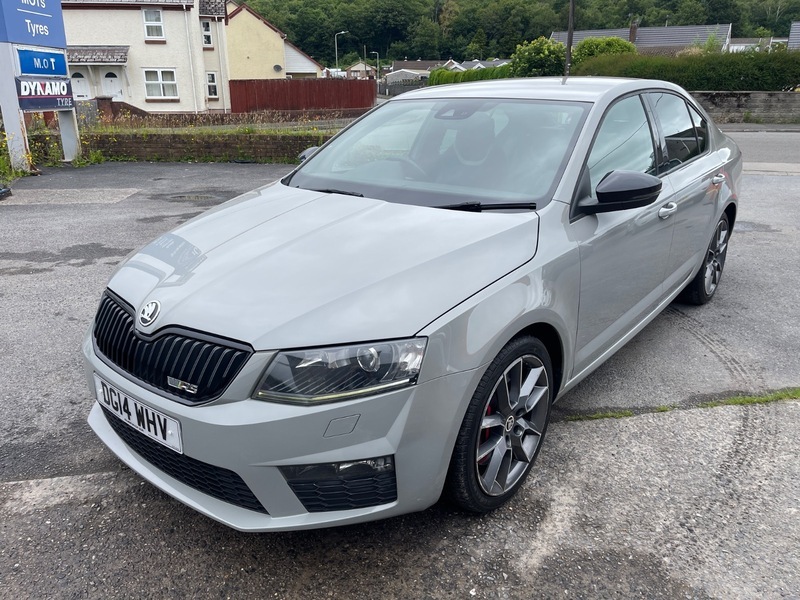 Skoda Octavia Vrs Tdi Cr DG14WHV Grey #3