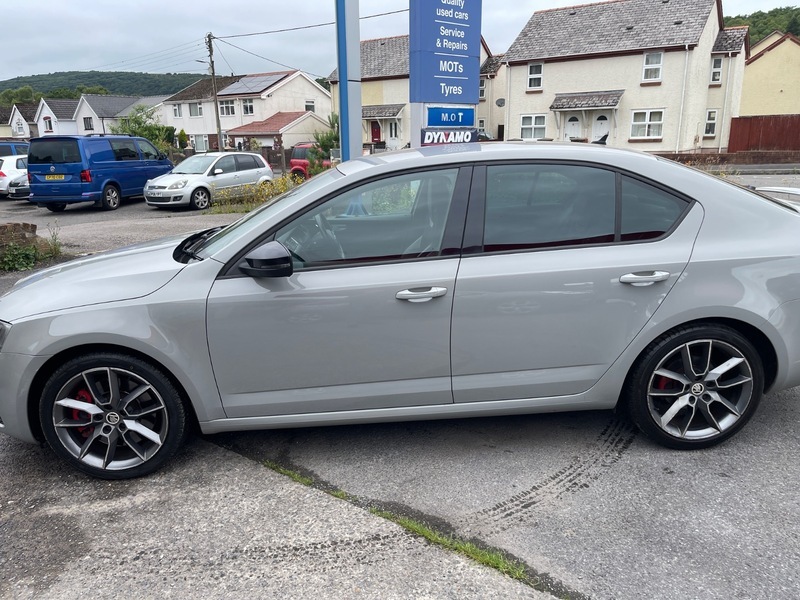 Skoda Octavia Vrs Tdi Cr DG14WHV Grey #4
