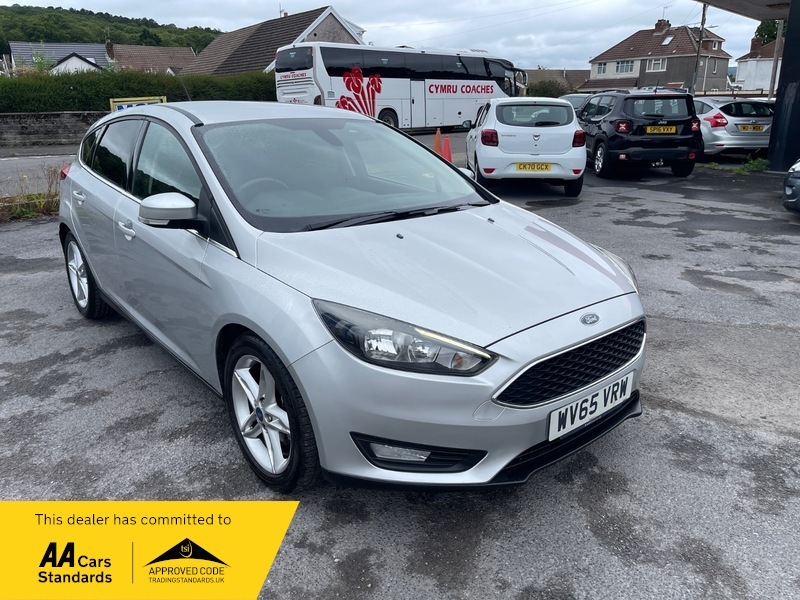 Ford Focus Zetec WV65VRW Silver