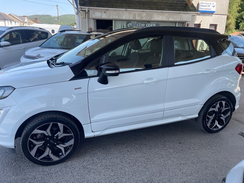 Ford Ecosport St-line White #4