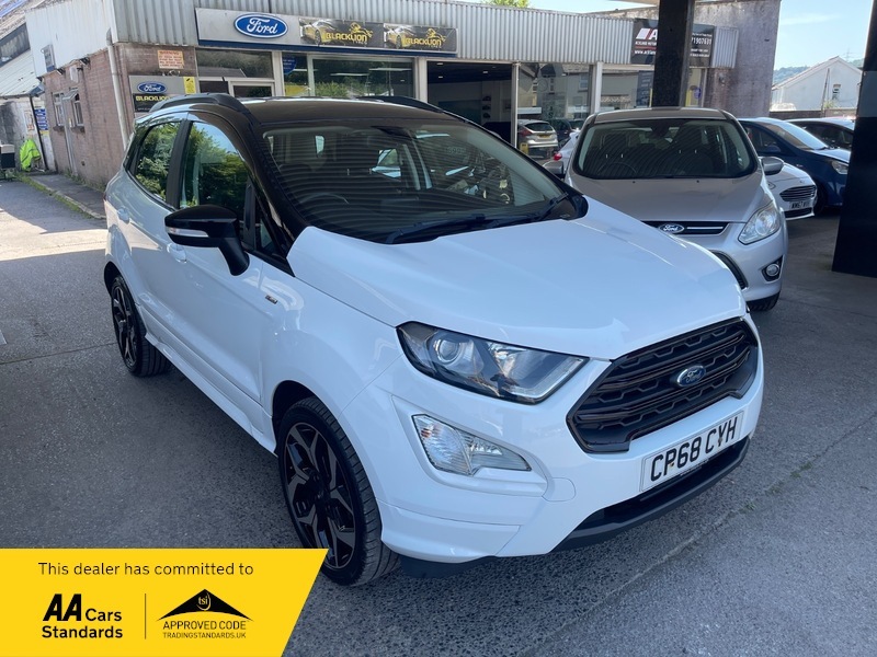 Ford Ecosport St-line White
