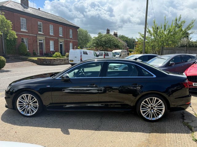 Audi A4 2.0 Tfsi 35 S Line Saloon S Tronic Euro Black #4