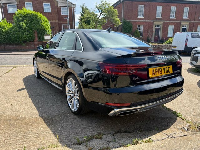 Audi A4 2.0 Tfsi 35 S Line Saloon S Tronic Euro Black #5