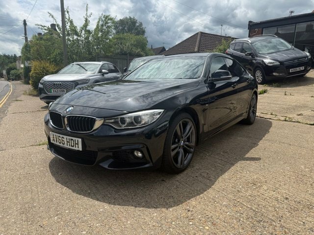 BMW 4 Series Gran Coupe 3.0 430D M Sport Hatchback Xdrive AV66HDH Black #5