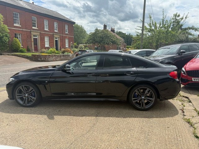 BMW 4 Series Gran Coupe 3.0 430D M Sport Hatchback Xdrive AV66HDH Black #4