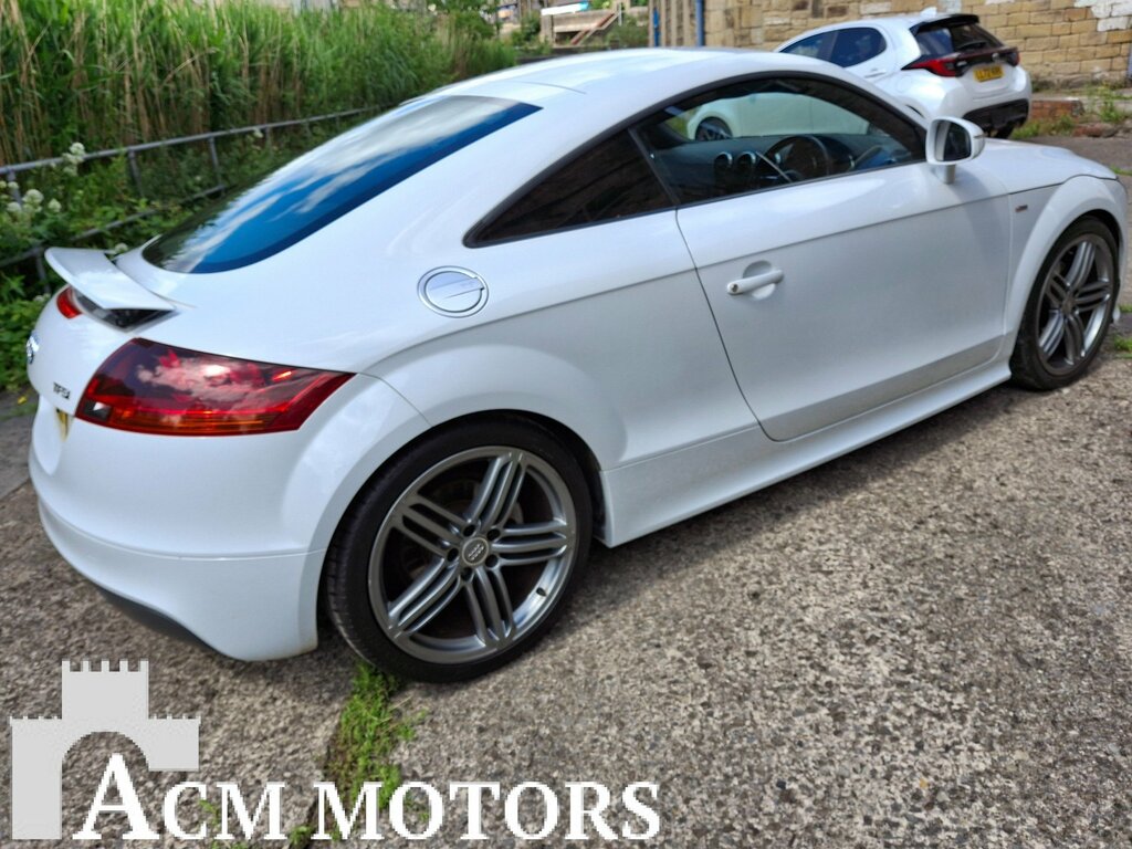 Audi TT 1.8 Tfsi S Line Coupe Euro 5 16 White #4