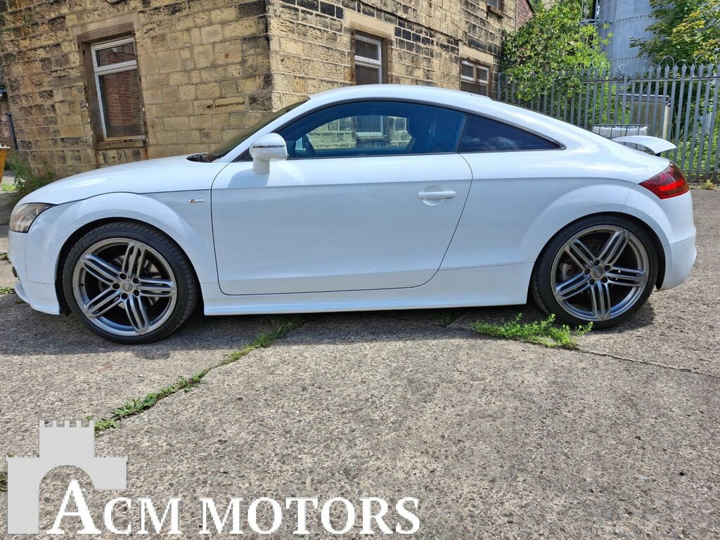 Audi TT 1.8 Tfsi S Line Coupe Euro 5 16 White #3