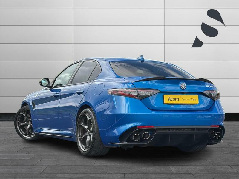 Alfa Romeo Giulia 2.9 V6 Bi-turbo Quadrifoglio Euro 6 Ss RX73KKG Blue #2