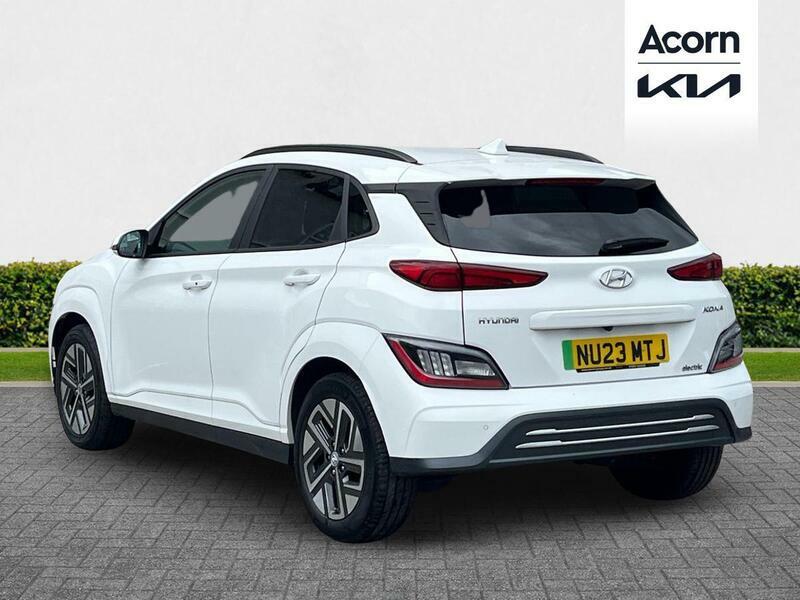 Hyundai Kona 64Kwh Ultimate 10.5Kw Charger NU23MTJ White #2