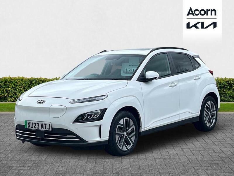 Hyundai Kona 64Kwh Ultimate 10.5Kw Charger NU23MTJ White #4