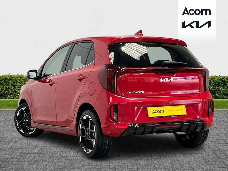 Kia Picanto 1.0 Gt-line Euro 6 Ss DS75NZE Red #2