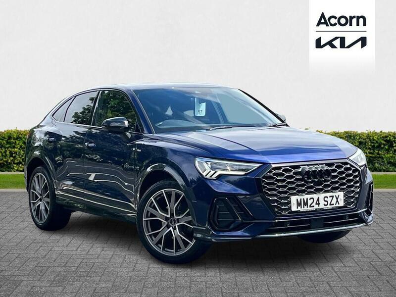 Audi Q3 1.5 Tfsi Cod 35 Black Edition Sportback S Tronic E Blue