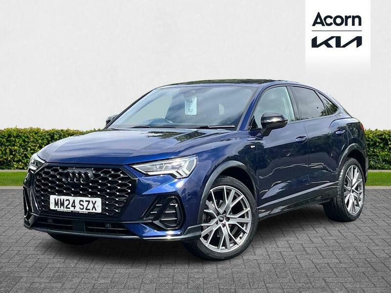 Audi Q3 1.5 Tfsi Cod 35 Black Edition Sportback S Tronic E MM24SZX Blue #4
