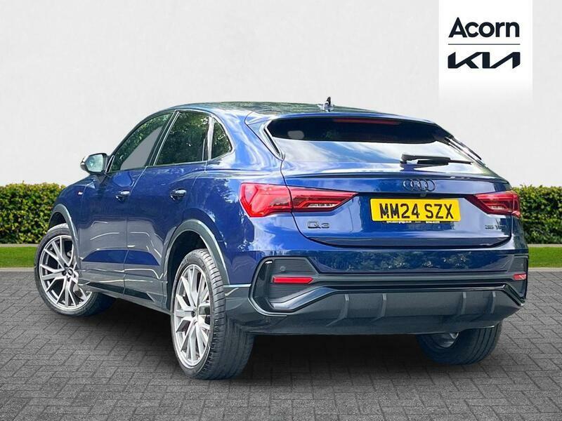 Audi Q3 1.5 Tfsi Cod 35 Black Edition Sportback S Tronic E MM24SZX Blue #2