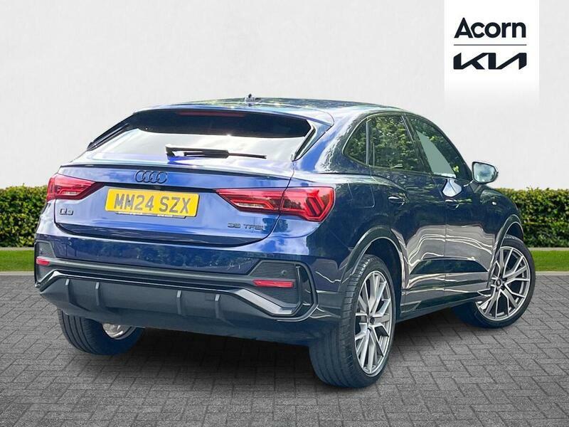 Audi Q3 1.5 Tfsi Cod 35 Black Edition Sportback S Tronic E MM24SZX Blue #5